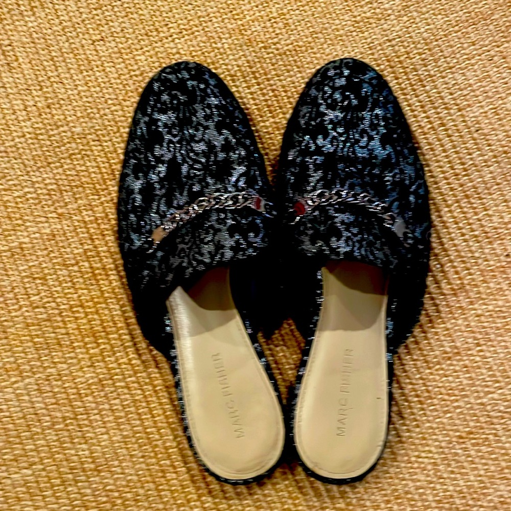Marc fisher slip on mules
